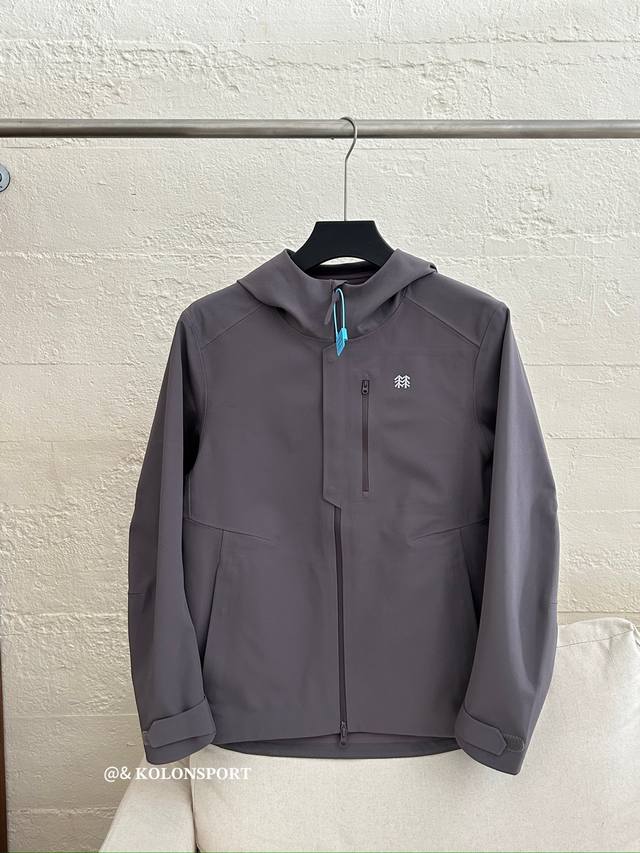 Supply Control Kolon Sport-Kolon Couples Laminated Soft Shell Mocha Purple DDD