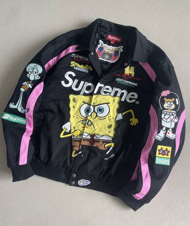 Supreme x Spongebob Squarepants x Jeff Hamilton collaboration. This American-ins