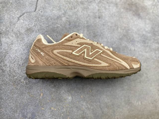 New Balance 204L thin-soled shoes with thin soles, leather laces, Miu series, sh