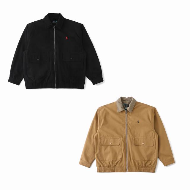 Ralph Lauren's new workwear jacket for Spring 2025. This original sample feature