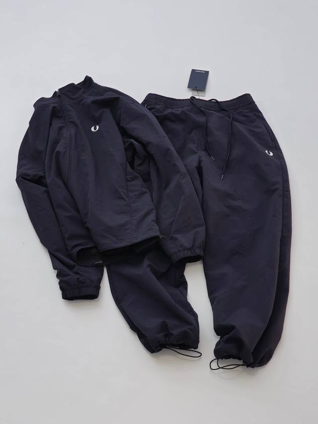 Beams X Fred Perry special edition retro tracksuit top (DDD). Made from lightwei