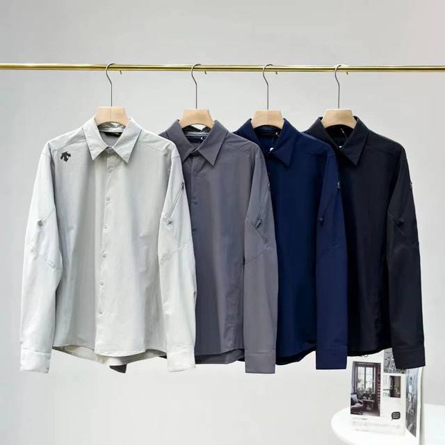 2025 High-end Descente's new outdoor functional shirt jacket is now available on