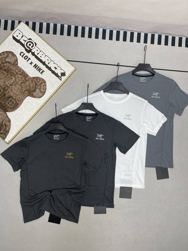 Arc'Teryx 2025 summer new style, non-reflective, large logo, high-stretch, quick