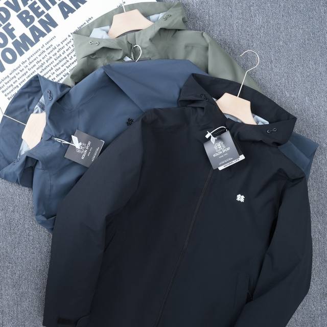 Kolon Sport Autumn Casual Outdoor Jacket 25Ss New Arrival, Windproof, Waterproof