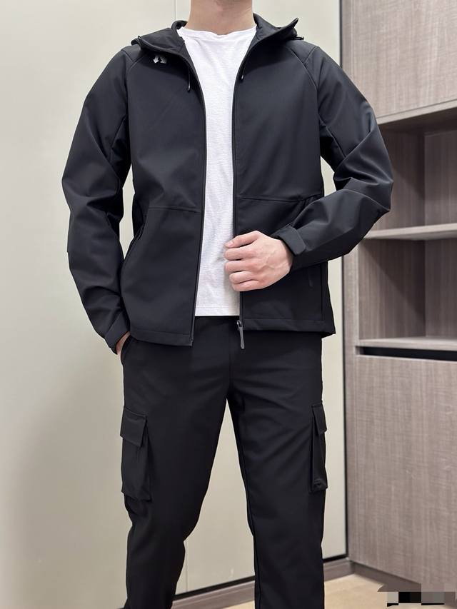 Descente 2025 Early Autumn Wind Shell High-end Business Windproof Soft Shell Jac