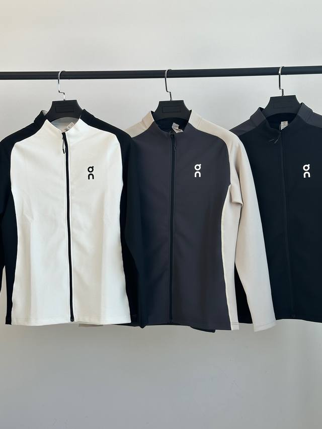On's exclusive outdoor cycling jacket, a patchwork jacket. features a well-balan