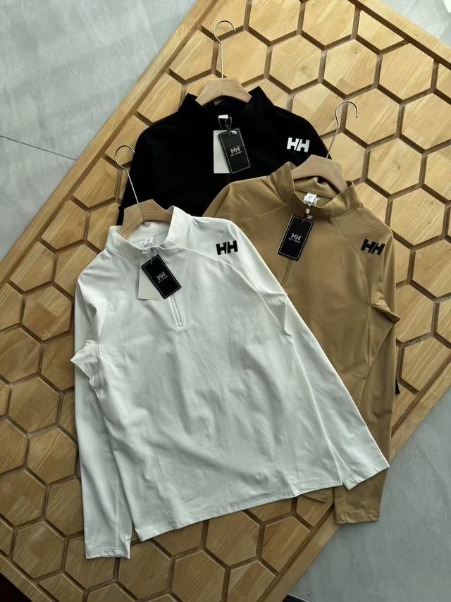 Here comes a big deal! Hh Helly Hansen's new spring 2025 men's half-zip sports f