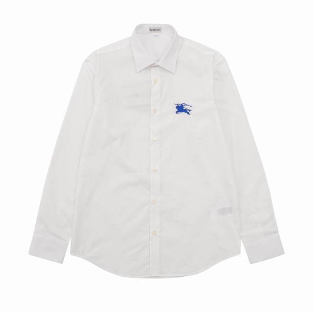 Burberry Warhorse Embroidered Long Sleeve Shirt Size: S-3Xl DDD