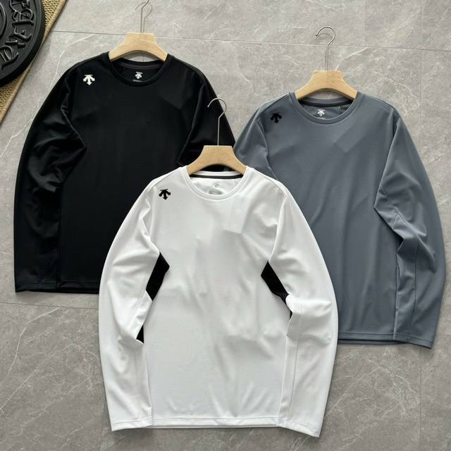 Owner's Choice! This men's casual, quick-drying long-sleeved T-shirt is made of