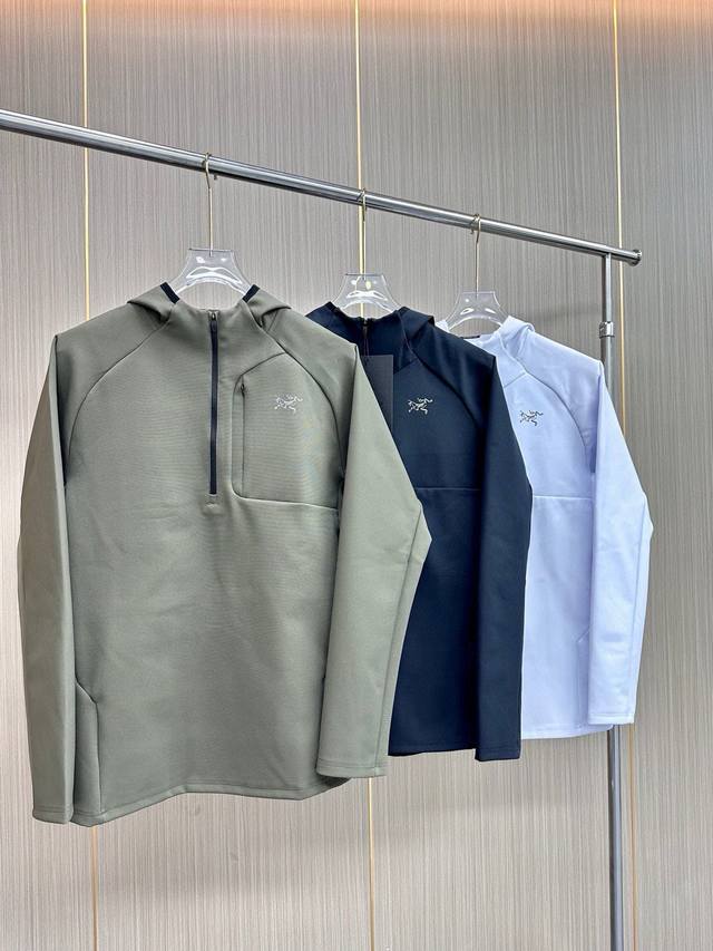 Arc'Teryx 24 Autumn/Winter Hot Outdoor Functional Inner Half-Zip Casual Outdoor