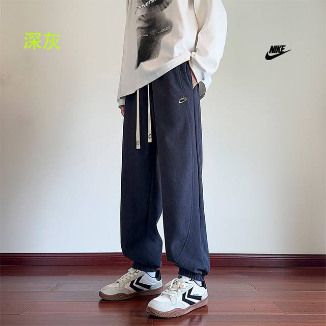 Nike overseas version 25Ss new four-color high-quality loose casual pants pants