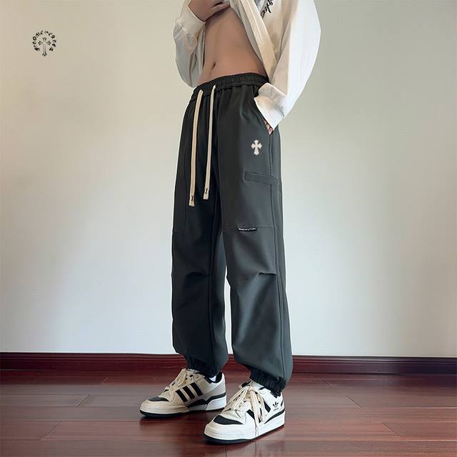 Chrome Hearts Overseas Edition 25Ss Autumn Four-Color Casual Pants Pants with Lo