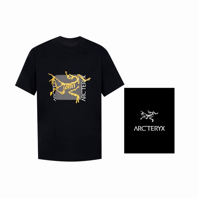 Ayc Teryx Arc'teryx] Fw short-sleeved T-shirt with bird letter logo print short