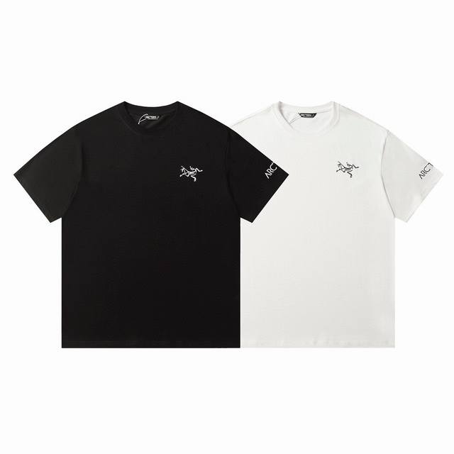 Arctetyx Archaeopteryx logo printed short-sleeved T-shirt Fabric: 240g double ya