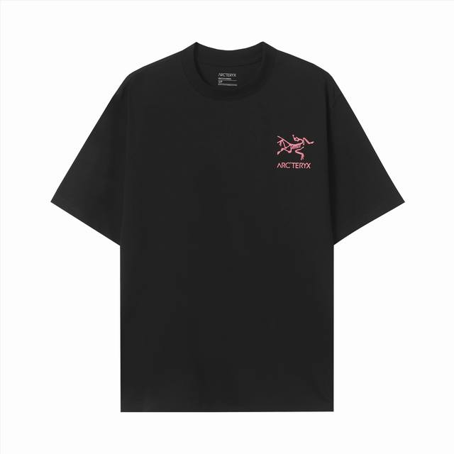 Arc Teryx 2025W short-sleeved T-shirt with bird letter logo print, high-end 32S