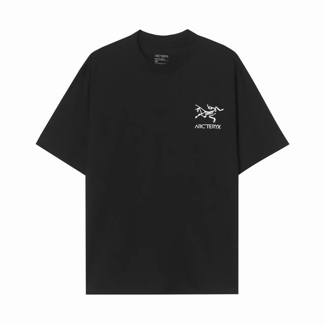 Arc Teryx 2025W short-sleeved T-shirt with bird letter logo print - Fabric: 240g