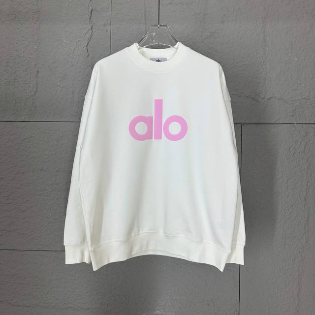 Alo*2025 Early Autumn and Winter New Classic Simple Letter Three-Dimensional Col