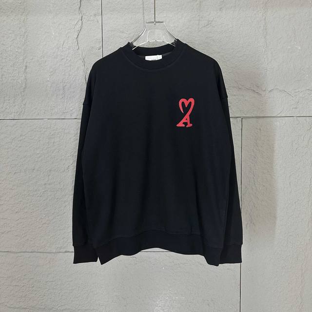 Ami Love 2025 Early Autumn and Winter New Classic Simple Love Letter Print Desig