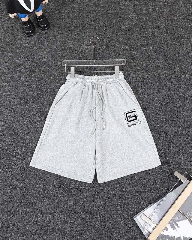 Givenchy pure cotton shorts, sweatpants, and shorts (DDD). 1:1 matching fabric,