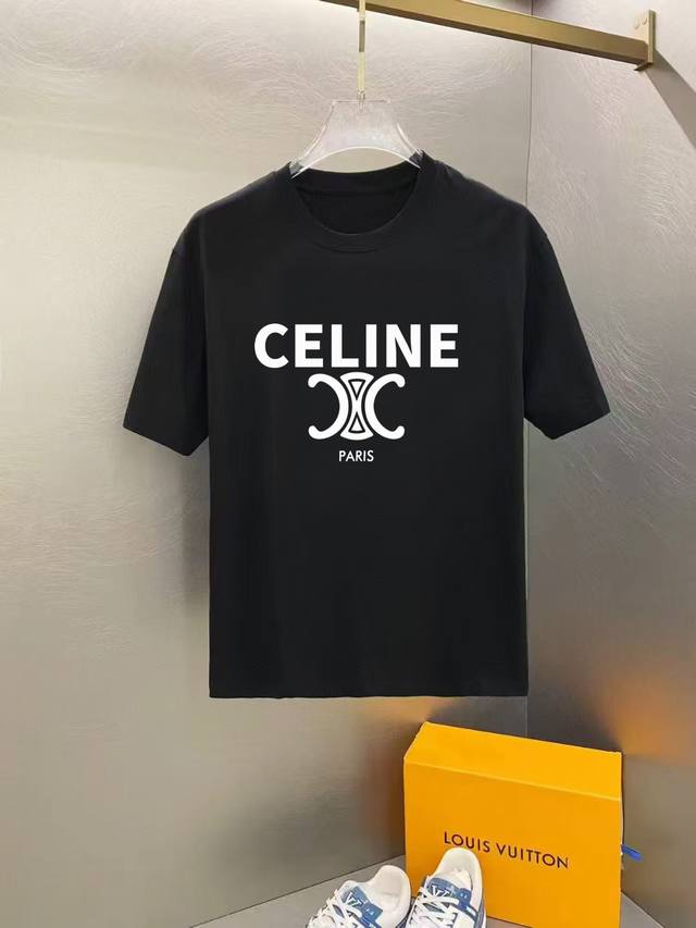 Celine's 2025 Early Spring new arrivals, the latest short-sleeved crewneck T-shi