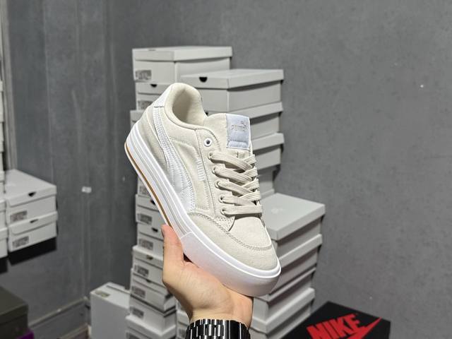 Puma Court Classic Vulc Fs Men's and Women's Sports Sneakers New Style Unisex Co