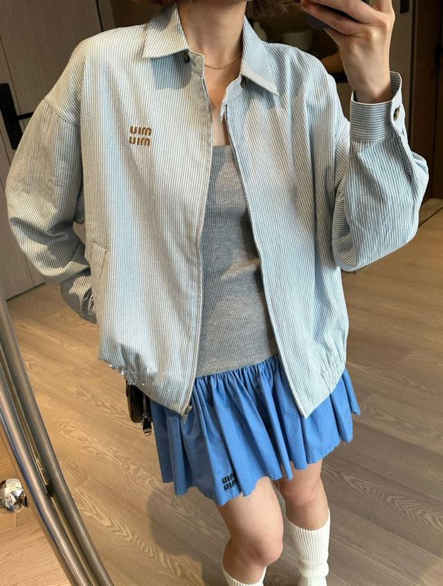 Miumiu Miu Miu*This coat is really fresh and thin, very suitable for outings, tr