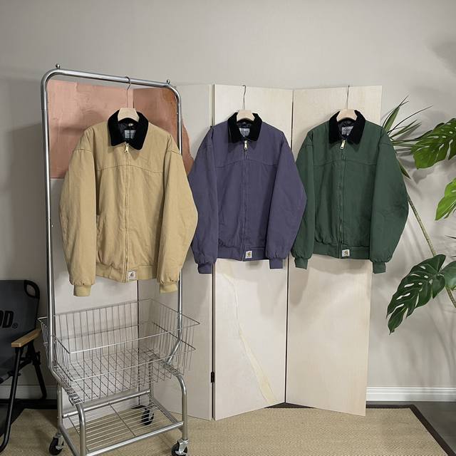 Carhartt Wip Og Santa Fe Jacket - Unisex Carhartt Mainline J14 Three-Color Autum