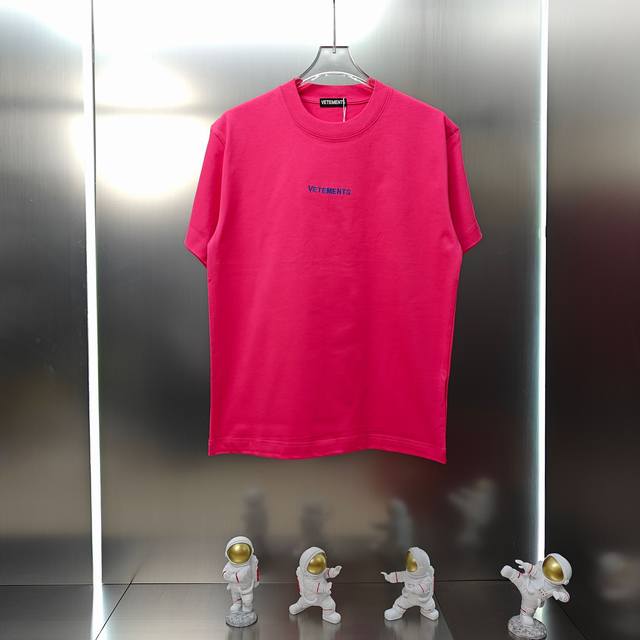 Vetements 2025 Spring/Summer new unisex short-sleeved T-shirt! Custom-made 300g