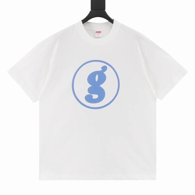 Supreme Goodenough collaboration Ss25 back printed pattern round neck short-slee