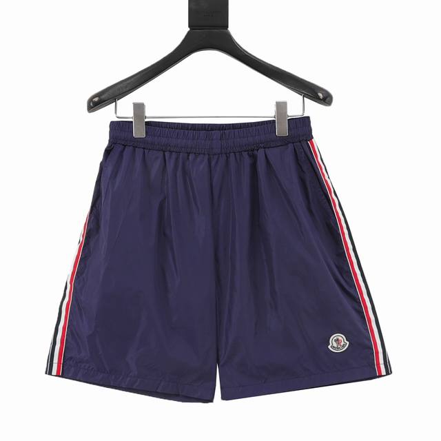 Moncler Side Web Logo Beach Shorts DDD. These summer-exclusive beach shorts are