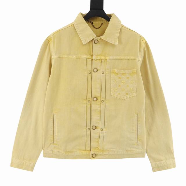 Louis Vuitton embossed pocket denim jacket DDD, originally purchased for 17,800