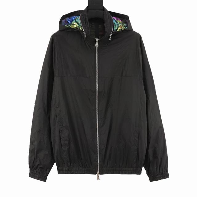 Louis Vuitton Louis Vuitton all-over printed hooded jacket trench coat This Lv h