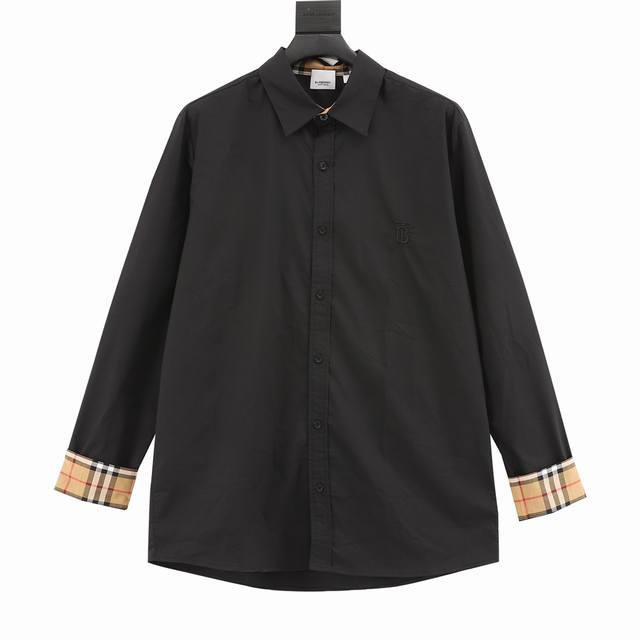 Bbr Burberry Classic Cuff Check Long Sleeve Shirt DDD. This Burberry brand's mos