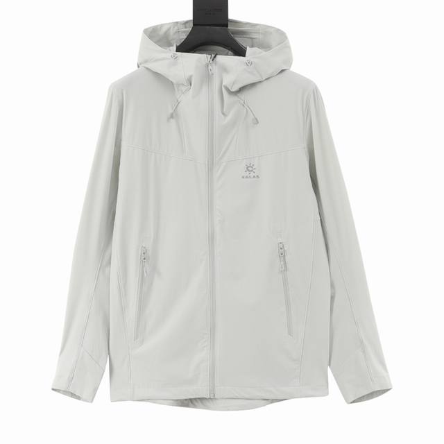 Kailashi M8 Lt Hooded Softshell Design: The stand-up collar is super energetic,