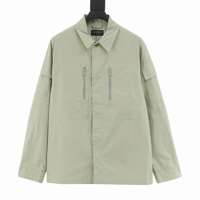 Balenciaga Blcg 25Fw single-breasted work shirt jacket A must-have for everyday