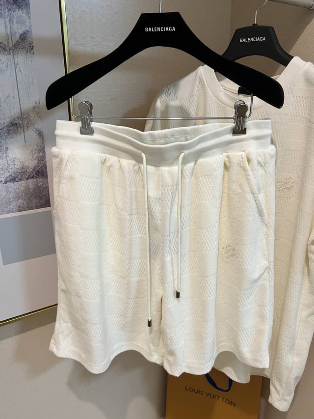 Size: SML Xl 2 Color: Apricot Black 1V Apricot Embroidered Terry Plaid Shorts Cu