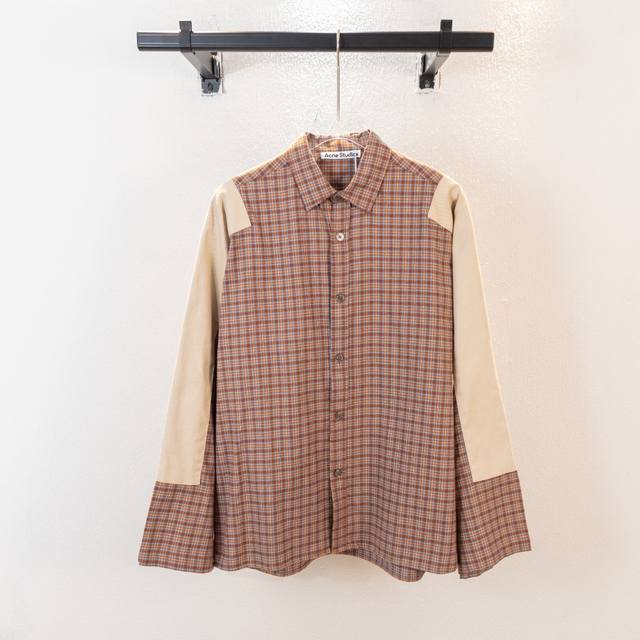 Style number C361 Original development top version Acne Studios plaid contrast