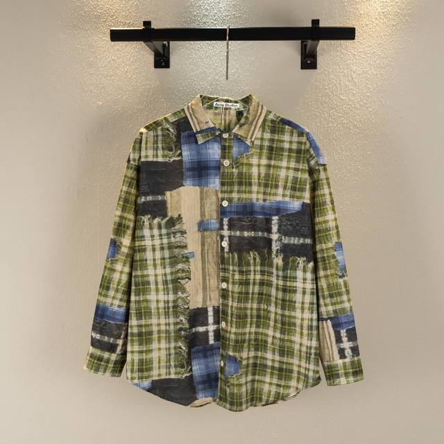 Style number C200 Top version Acne Studios 24Ss popular oil painting print back