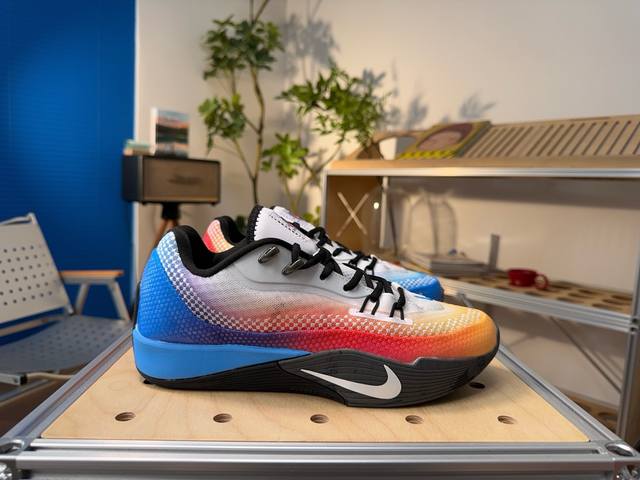 Nike ST Flare versatile, comfortable, wear-resistant, breathable low-top basketb