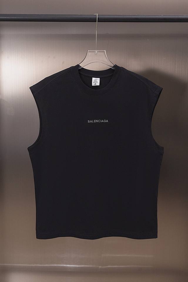 Baln 2025 Spring/Summer New Rhinestone Letter Vest Unisex High Quality Sizes: S-