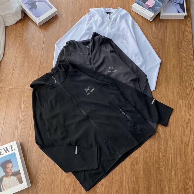 Arc'Teryx Classic Reflective Logo Summer New Lightweight Sunscreen Classic Hoode