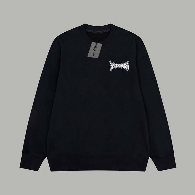Balenciaga Official Website Same Style Classic Graffiti Flame Logo Letter Print