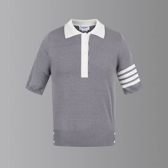 Tb Puppy Wool Knit Polo Shirt for Women - Color: Picture Color - Sizes: 0 1 2 -