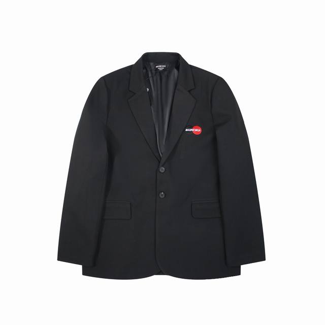 New arrival Balenciaga Mastercard suit with small embroidered logo, the same as