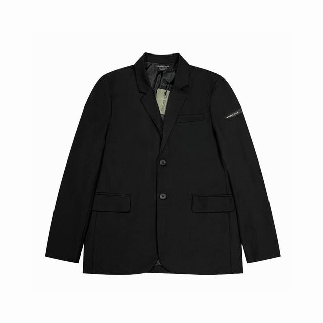 New arrival Balenciaga Lisa and Yu Shuxin's same leather label suit Different f