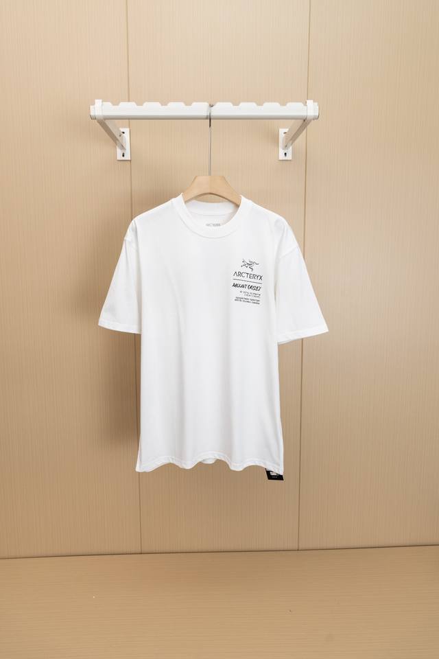 The top version Arc'Teryx Arc24Ss chest printed logo short-sleeved T-shirt is m