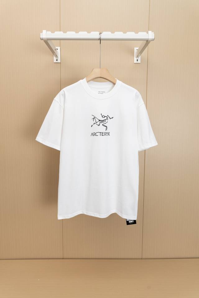 Top-of-the-line version Arc'Teryx Arc24Ss foam logo short-sleeved T-shirt is mad