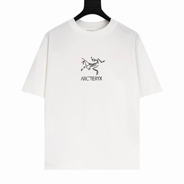 White background top version Arc'Teryx Arc24Ss foam logo short-sleeved T-shirt
