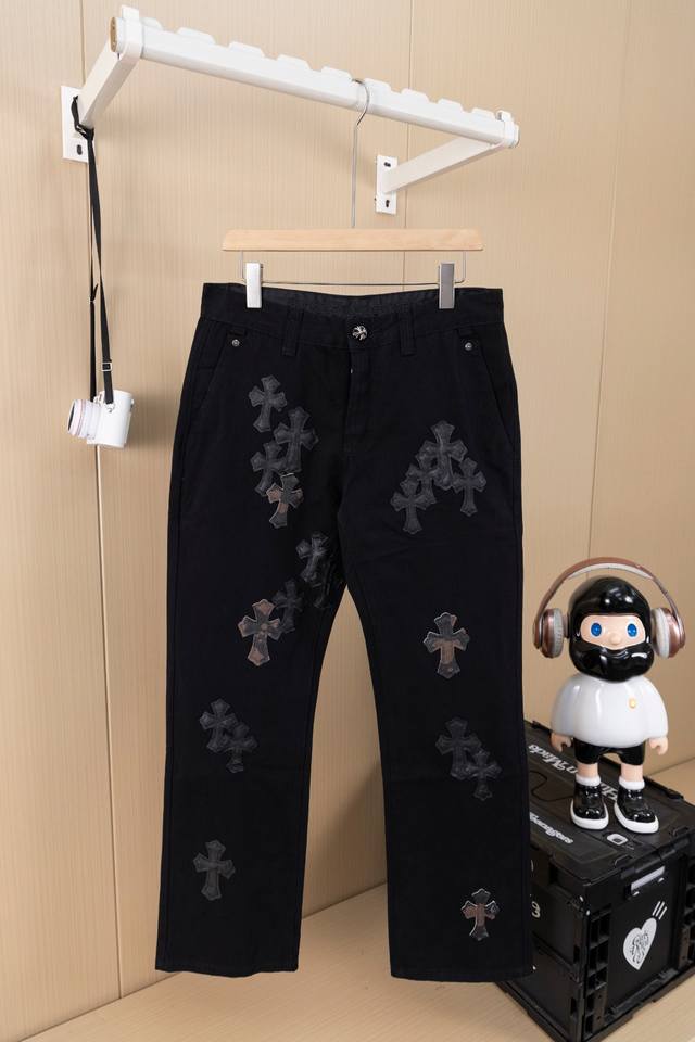 Hanging picture Chrome Hearts Chrome Hearts camouflage cross-stitched leather bl