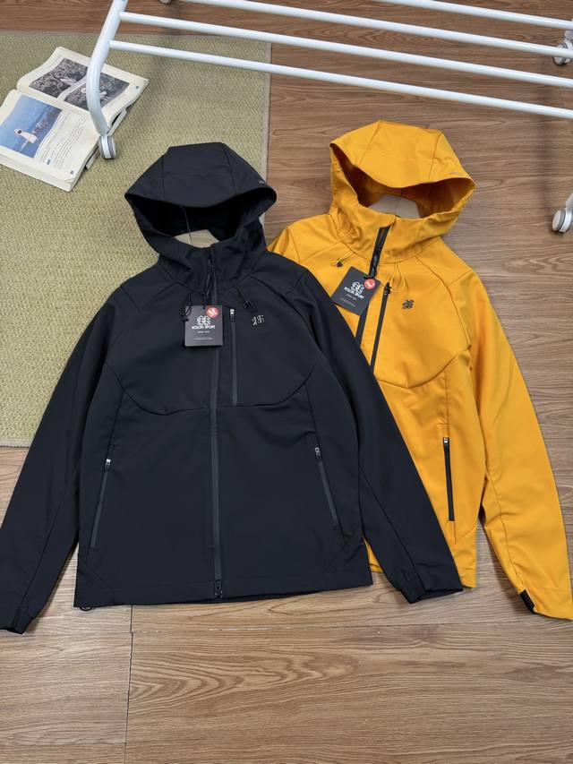 Supply control official website one-to-one Kolon Sport soft shell jacket sports